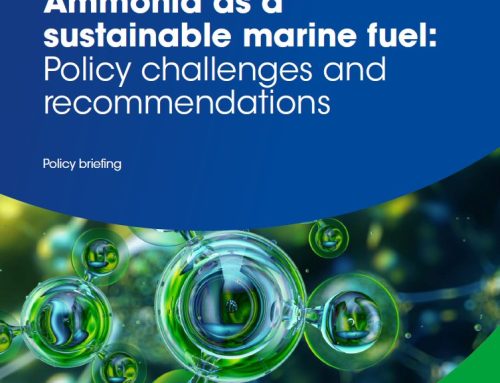 Policy Briefing Sets Out Role of Green Ammonia in Delivering Zero‑Emission Shipping