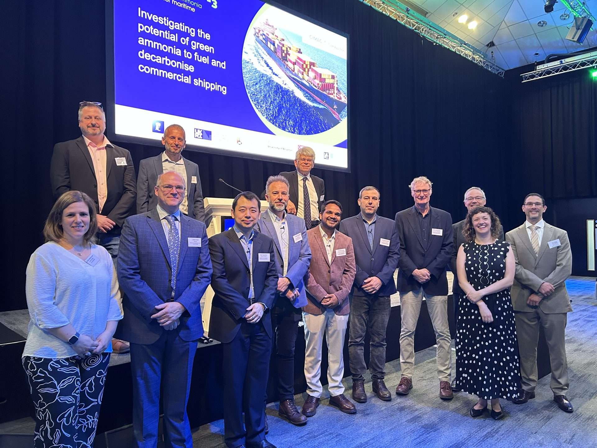 Speakers at the 2026 MariNH3 conference
